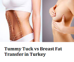 Tummy Tuck vs Breast Fat Transfer in Turkey
